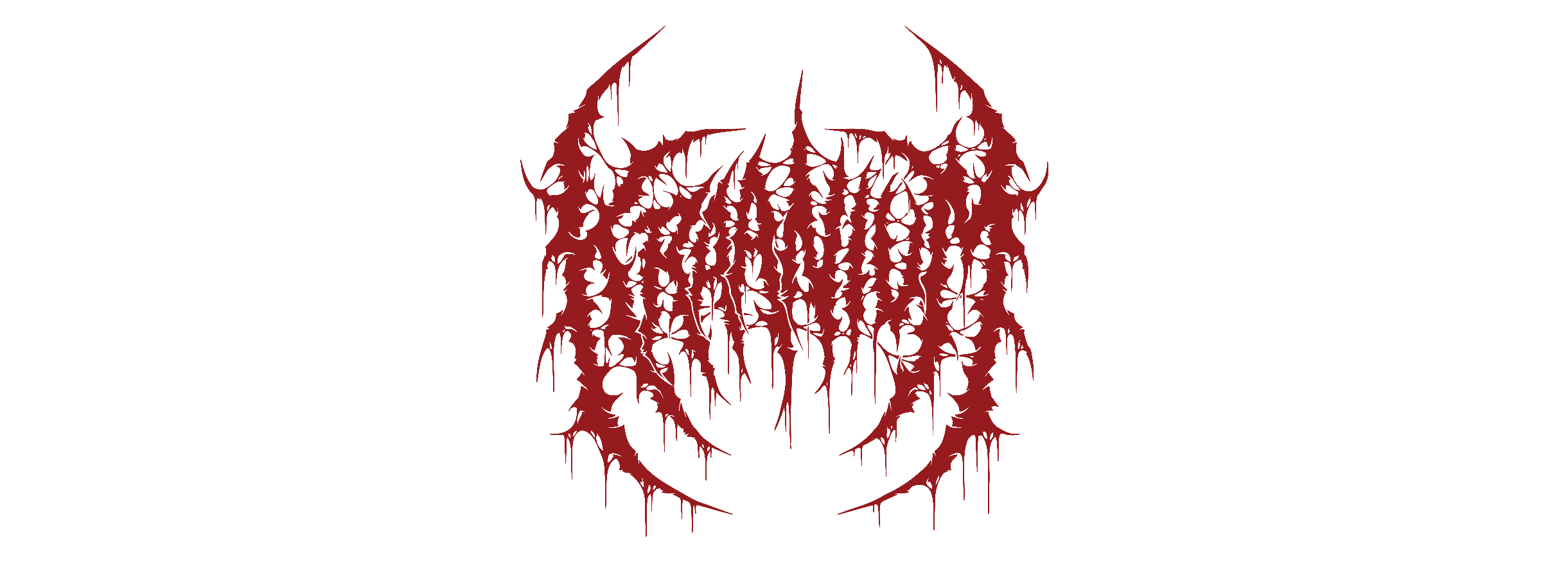 Epicardiectomy Exhumed Decollated Mutilation T-Shirt/Back Font Epicardiectomy Exhumed Decollated Mutilation T-Shirt/Back Font