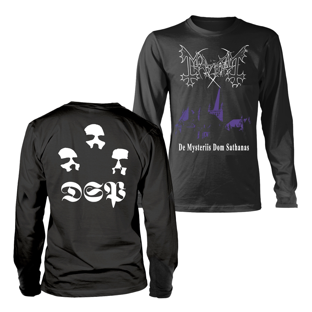 MAYHEM - DE MYSTERIIS DOM SATHANAS BLACK (FOTL) Long Sleeve Shirt