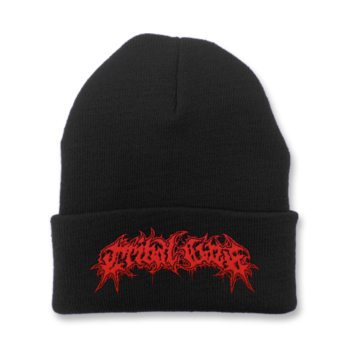 帽子 Rare bajra damage knit beanie grange Rare bajra damage knit beanie grange