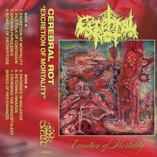 Cerebral Rot "Excretion of Morality" Cassette