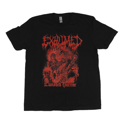 Buy – Exhumed "Twisted Horror" Shirt – Metal Band & Music Merch – Massacre Merch