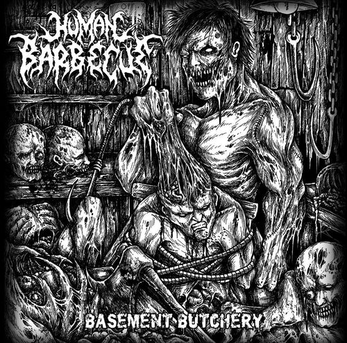Buy – Human Barbecue "Basement Butchery" CD – Metal Band & Music Merch – Massacre Merch