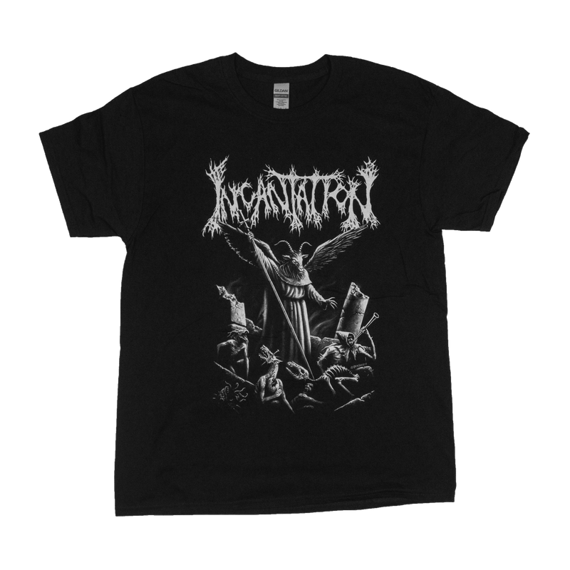 Buy – Incantation "Upon the Throne of Apocalypse Reissue" Shirt – Metal Band & Music Merch – Massacre Merch