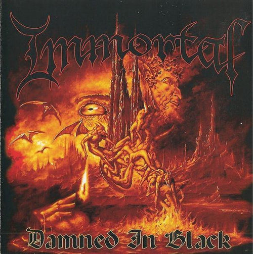 Buy – Immortal "Damned In Black" 12" – Metal Band & Music Merch – Massacre Merch
