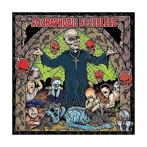 Buy – Agoraphobic Nosebleed "Altered States of America" Reissue 12" – Metal Band & Music Merch – Massacre Merch