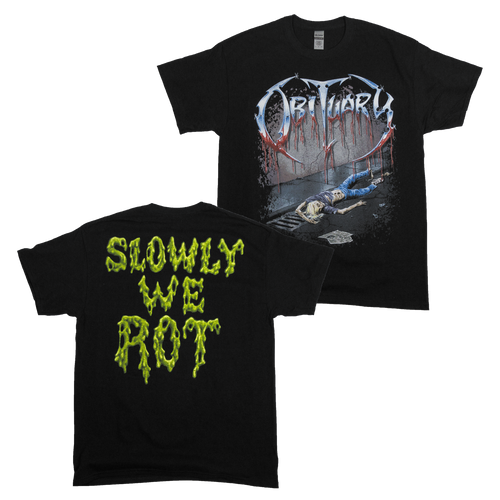 Buy – Obituary "Slowly We Rot" Shirt – Metal Band & Music Merch – Massacre Merch