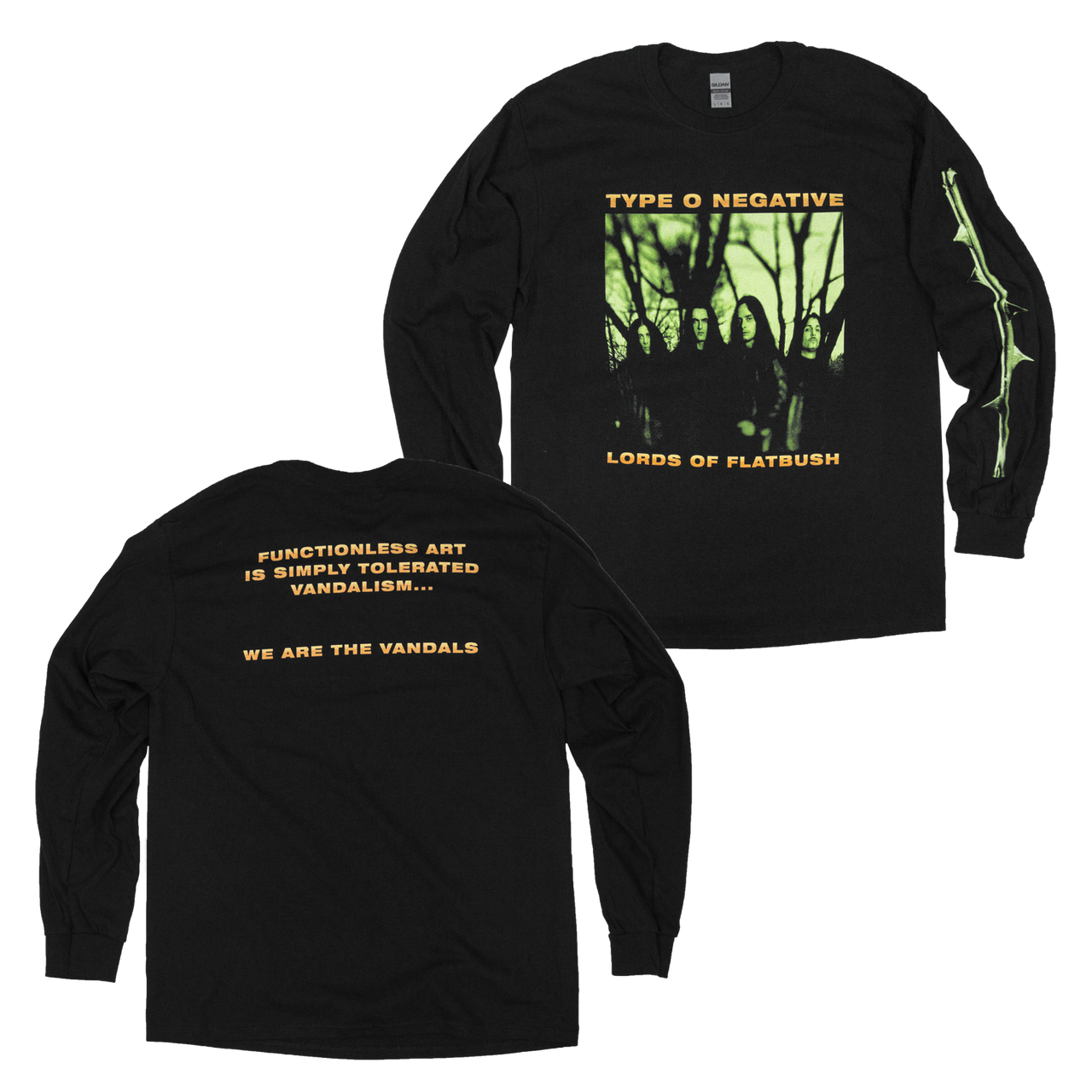 Buy – Type O Negative "October Rust" Long Sleeve – Metal Band & Music Merch – Massacre Merch