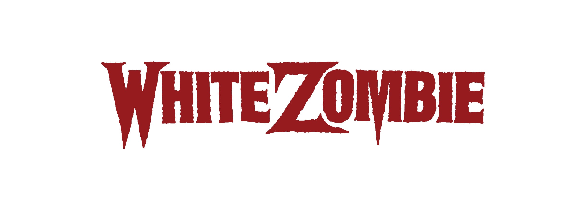 White Zombie Logo Really Good Thrashed White Zombie Faded Out 90's