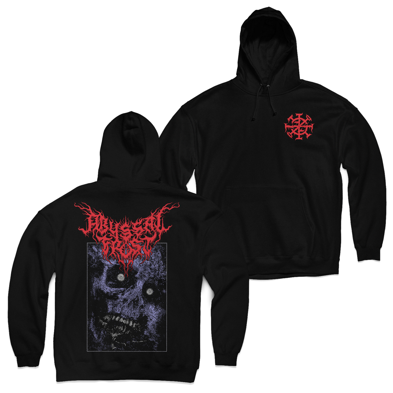 Abyssal Frost "Sigil Skull" Hoodie