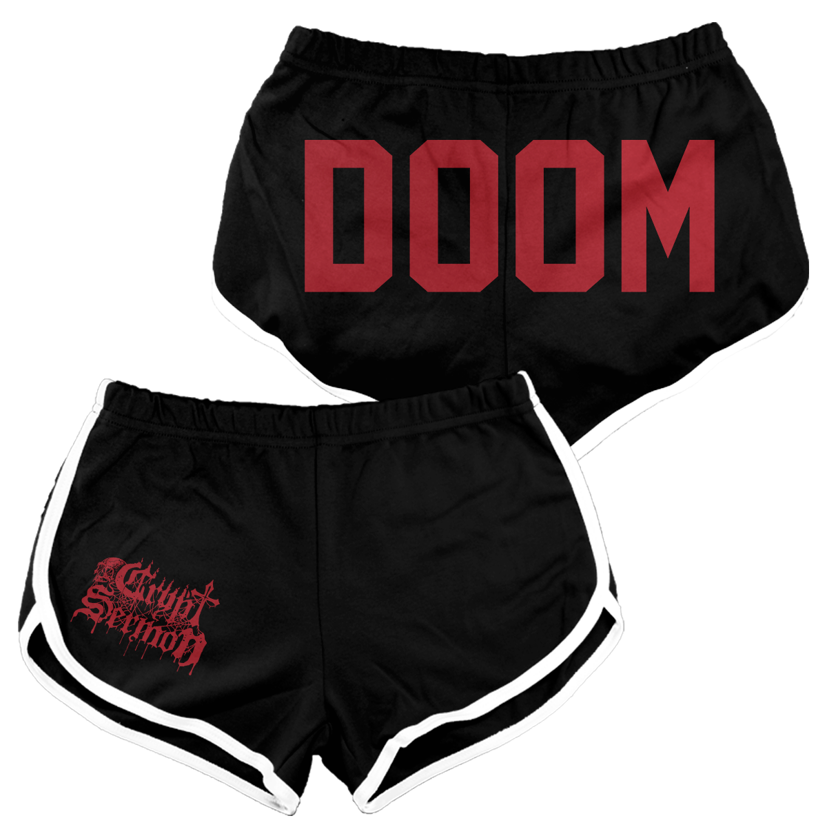 Crypt Sermon "Doom" Track Shorts