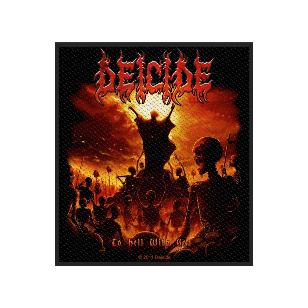 Deicide "To Hell with God" Patch