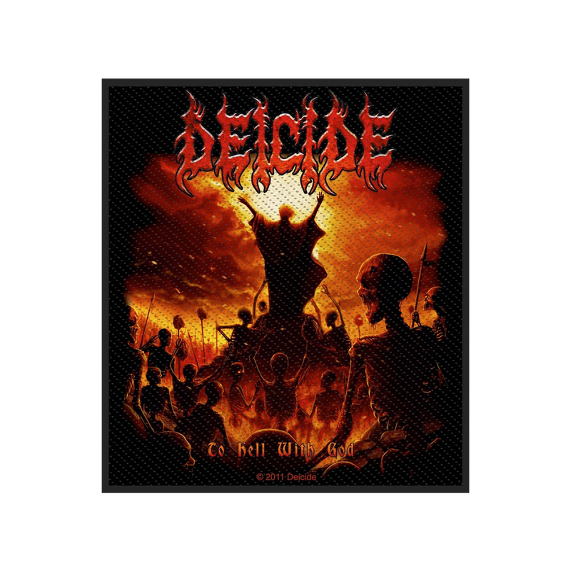 Deicide "To Hell with God" Patch