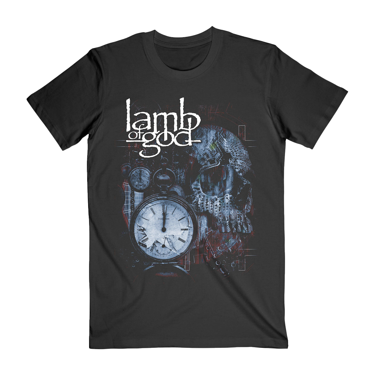 Lamb of God "Circuitry Skull Recolour" Shirt