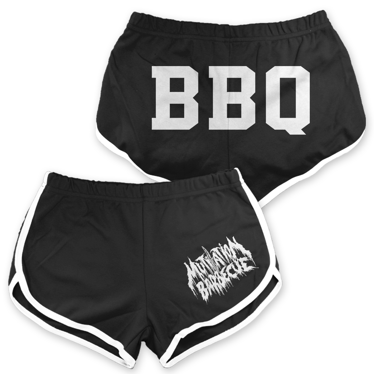 Mutilation Barbecue "Varsity BBQ" Track Shorts