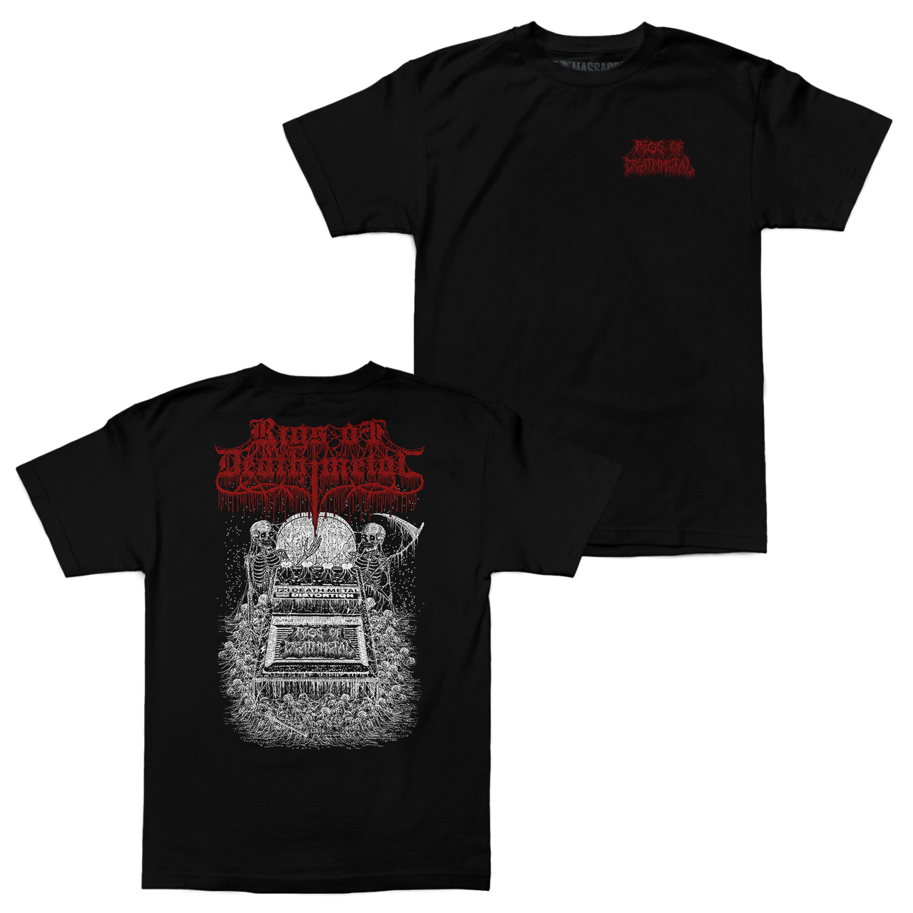 Rigs Of Death Metal "DM Casket" Shirt