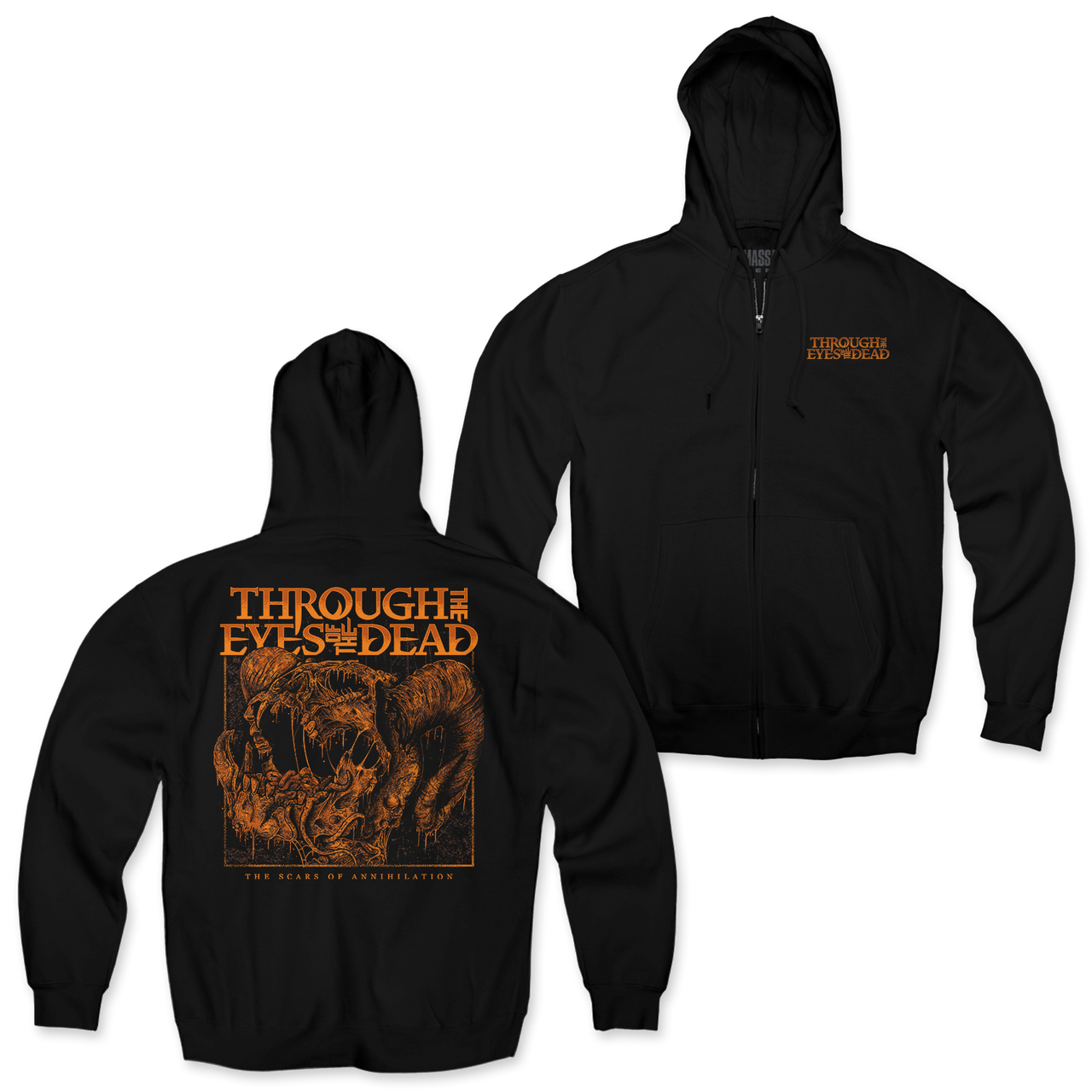 Through The Eyes Of The Dead "Skulls" Zip-Up Hoodie