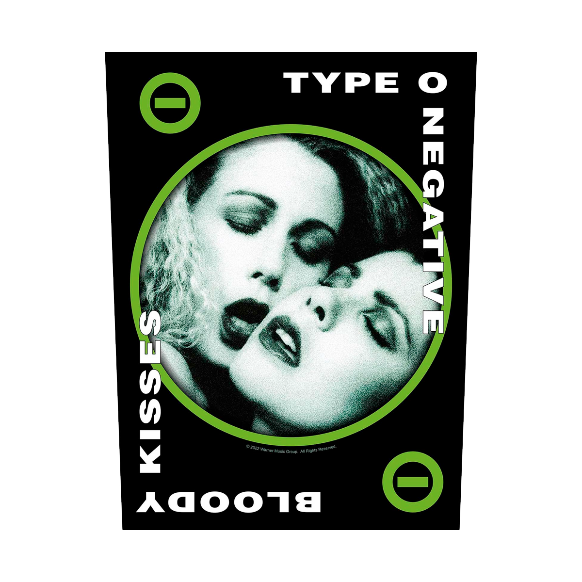 Type O Negative "Bloody Kisses" Back Patch