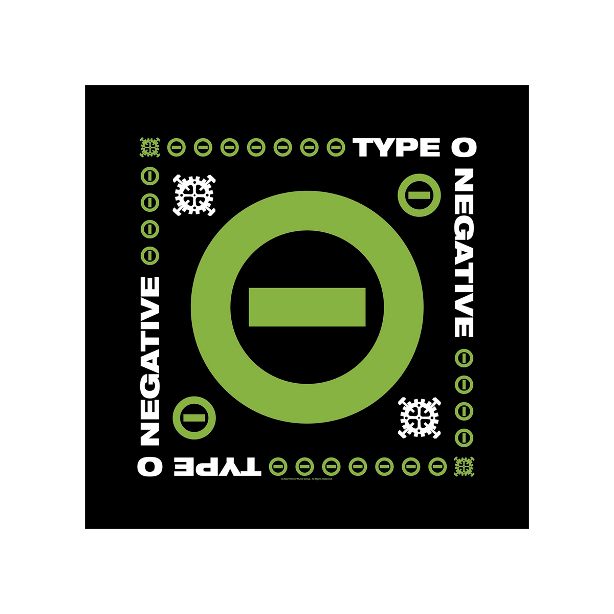 Type O Negative "Negative Symbol" Bandana