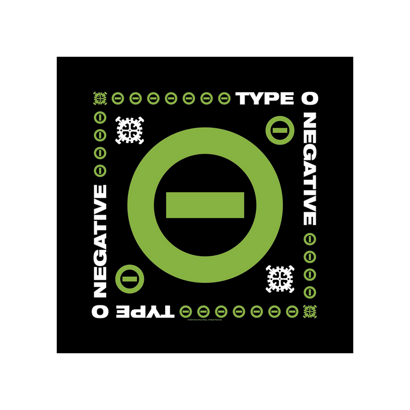 Type O Negative "Negative Symbol" Bandana