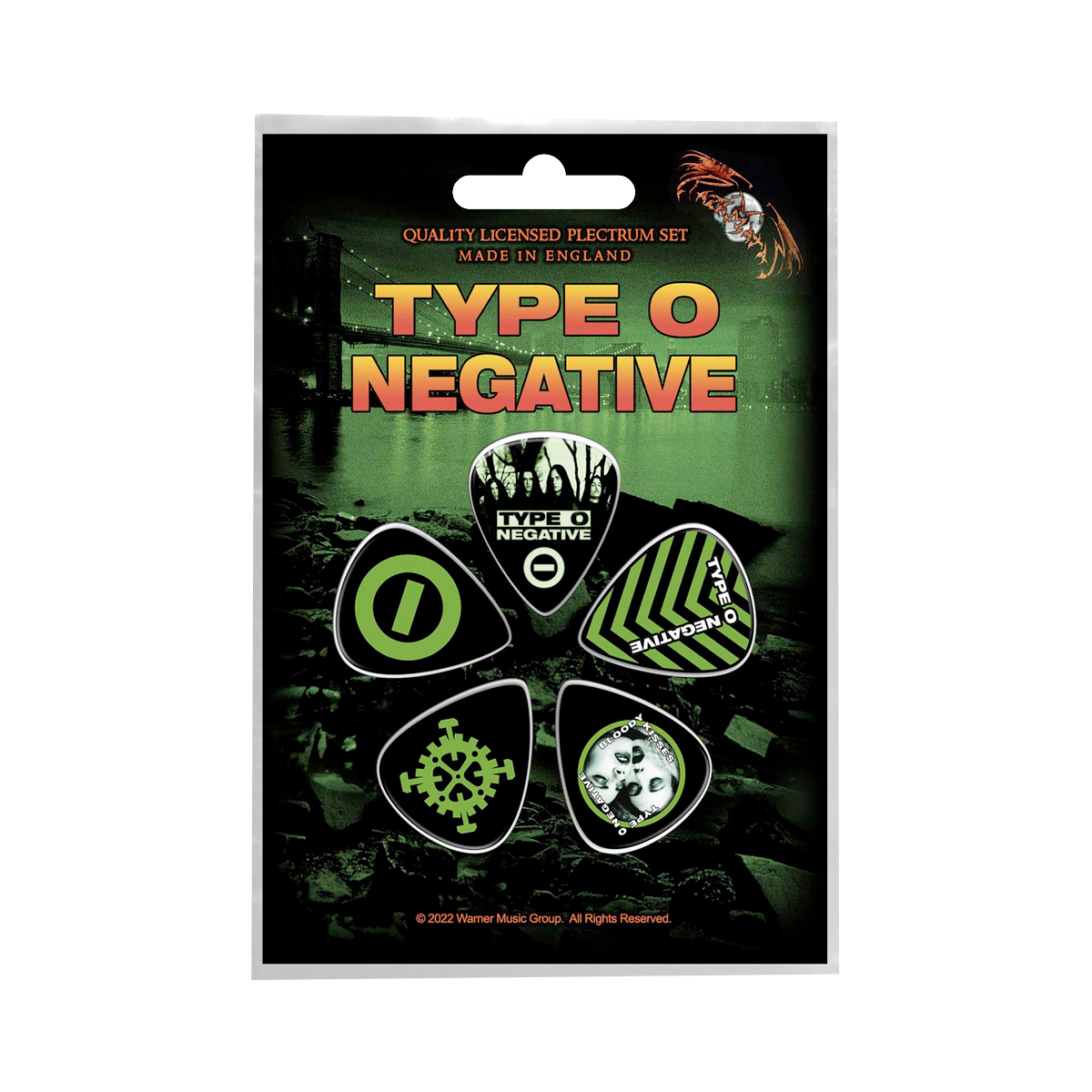 Type O Negative "World Coming Down" Plectrum Pack