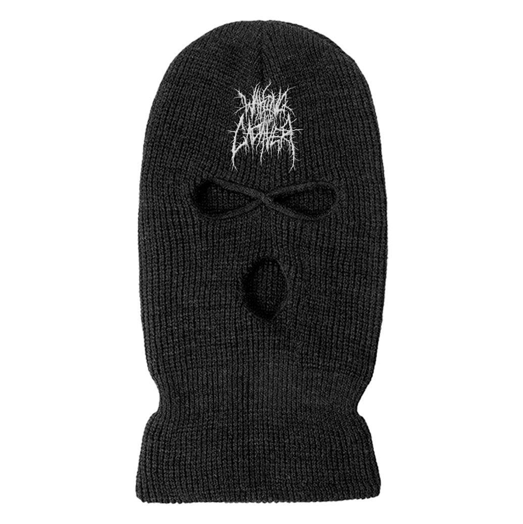 Waking The Cadaver "Stacked Spikey Logo" Ski Mask