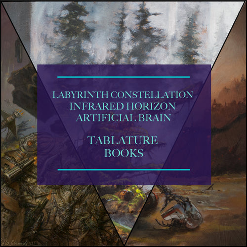 Artificial Brain "Labyrinth Constellation, Infrared Horizon and Artificial Brain" Digital Tab Books