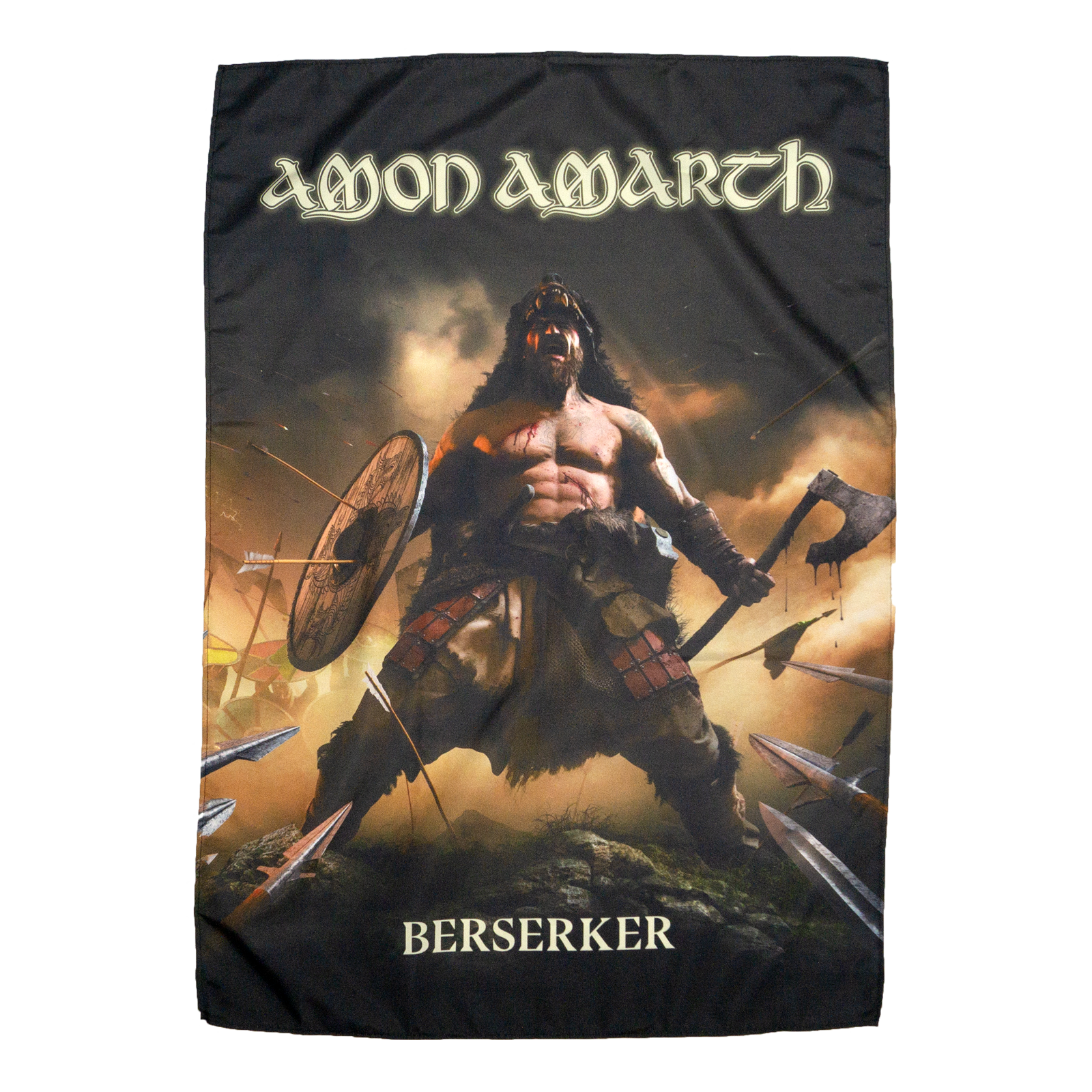 Buy – Amon Amarth "Berserker" Flag – Metal Band & Music Merch – Massacre Merch