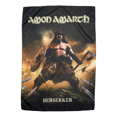 Buy – Amon Amarth "Berserker" Flag – Metal Band & Music Merch – Massacre Merch