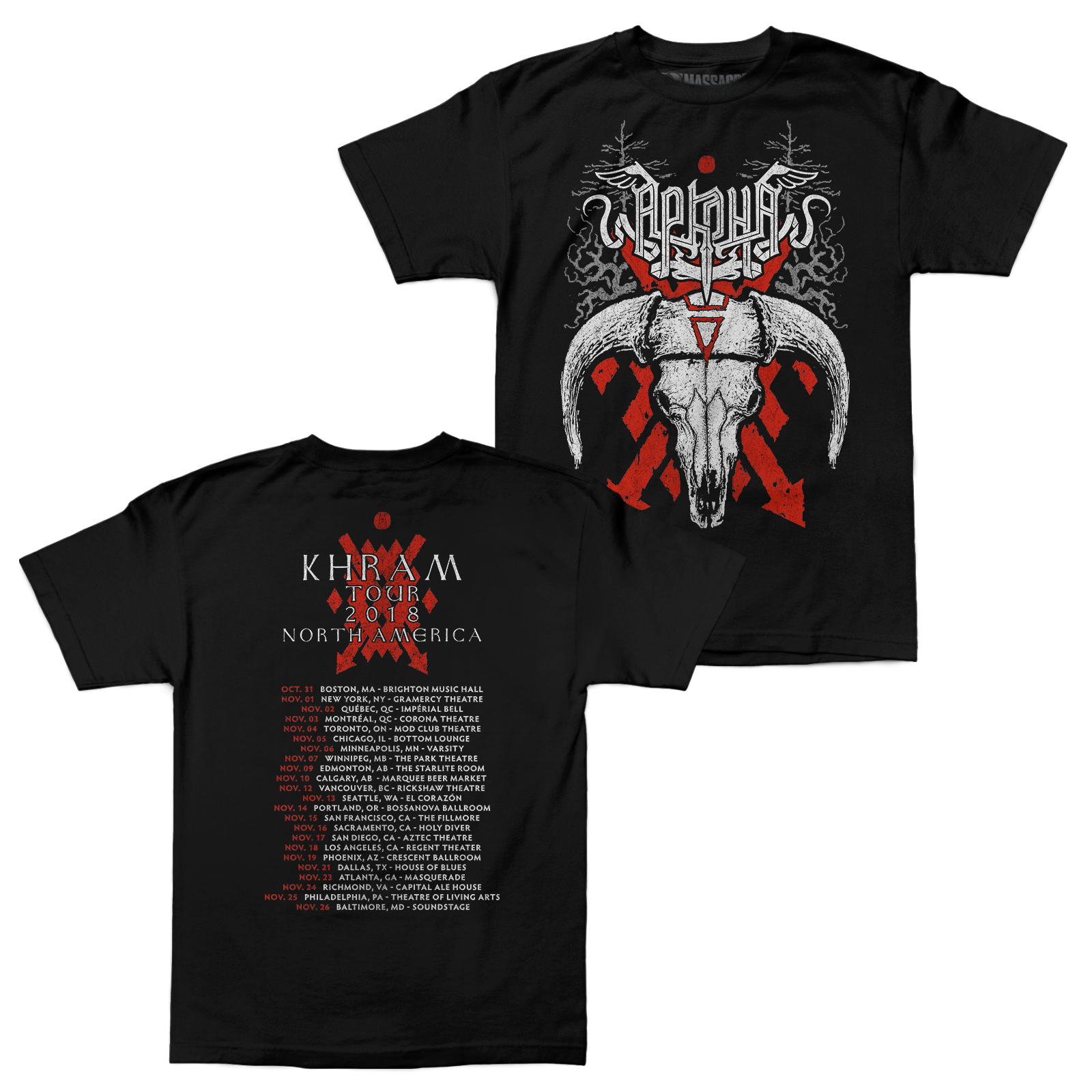 Buy – Arkona "Bull Tour" Mens Shirt – Metal Band & Music Merch – Massacre Merch