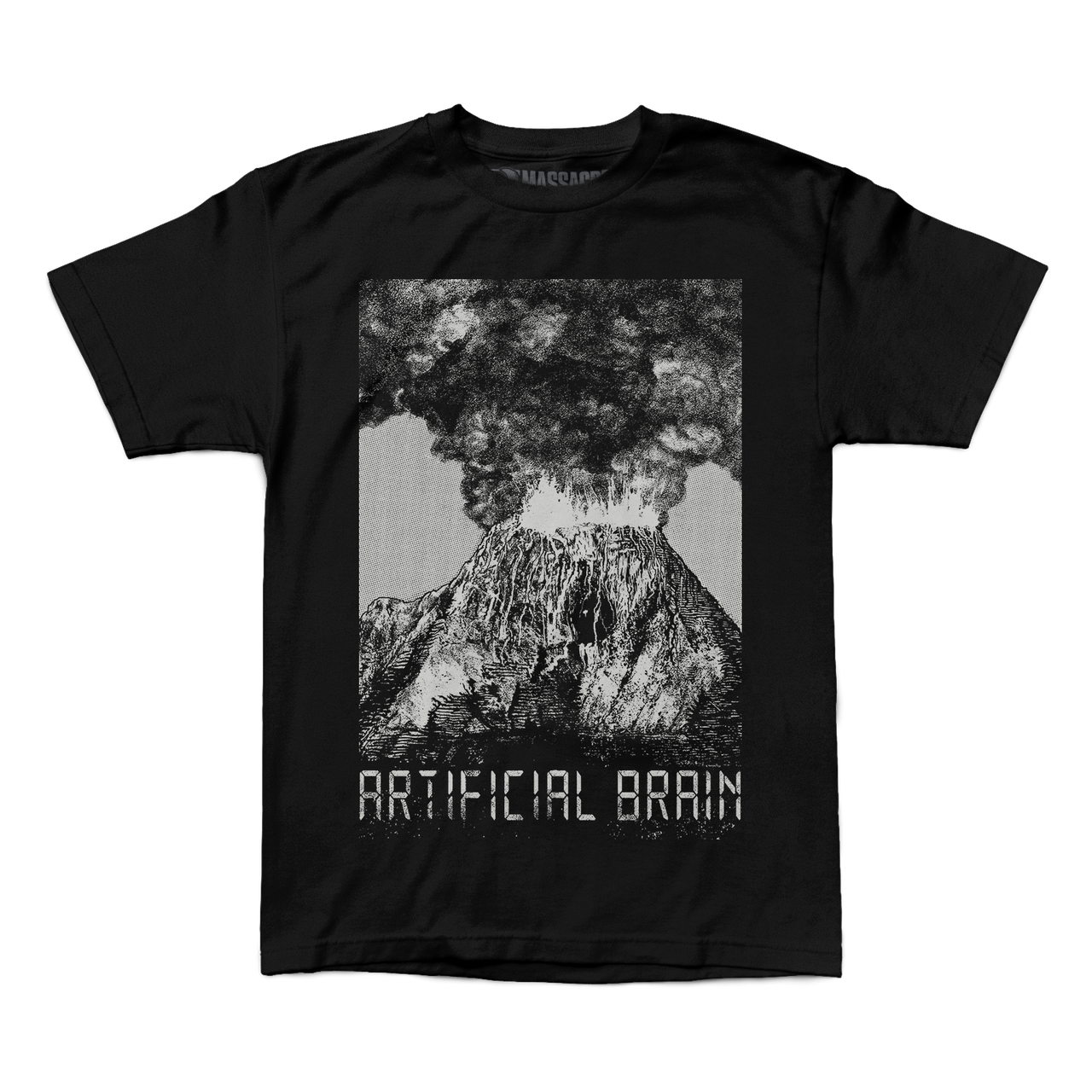 Buy – Artificial Brain "Ash Eclipse" Shirt – Metal Band & Music Merch – Massacre Merch