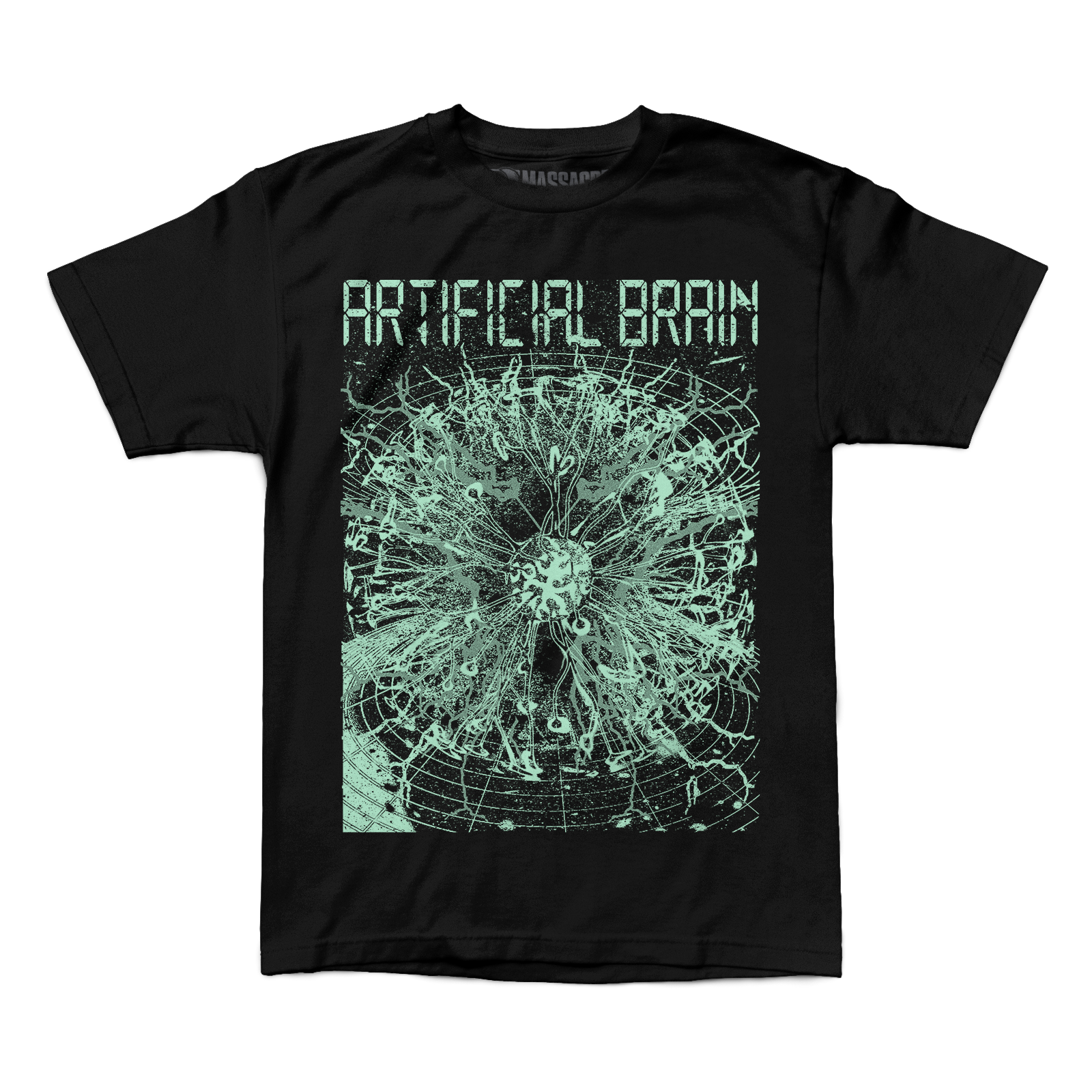 Buy – Artificial Brain "Digital" Shirt – Metal Band & Music Merch – Massacre Merch