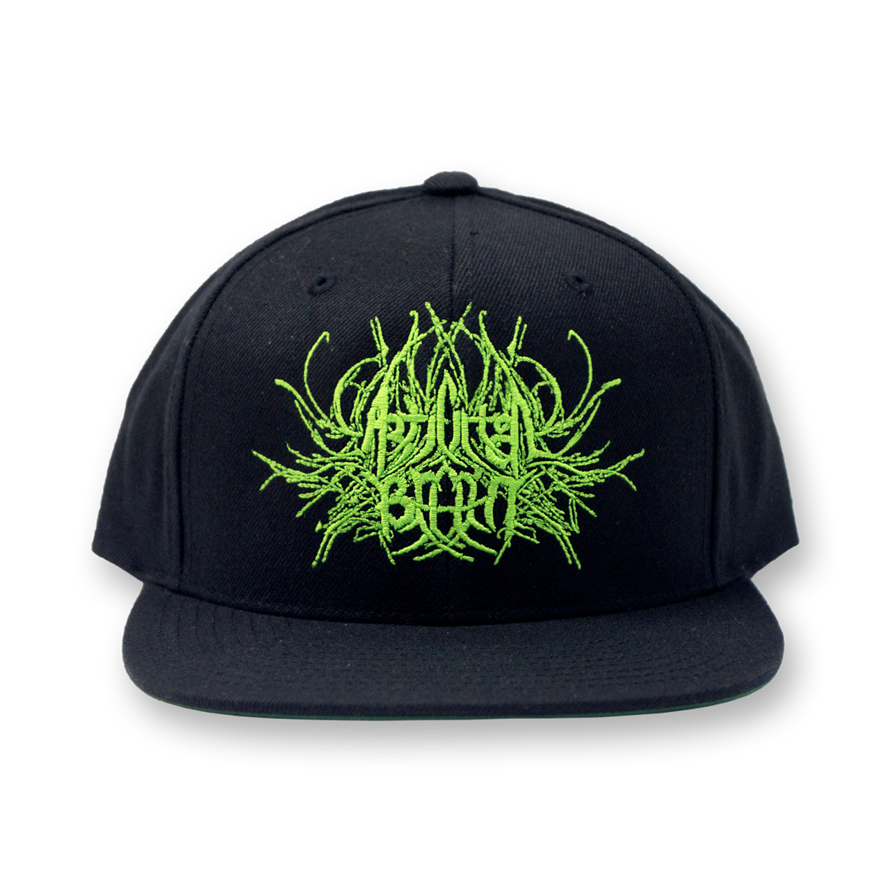 Buy – Artificial Brain "Symmetry Logo" Snapback – Metal Band & Music Merch – Massacre Merch