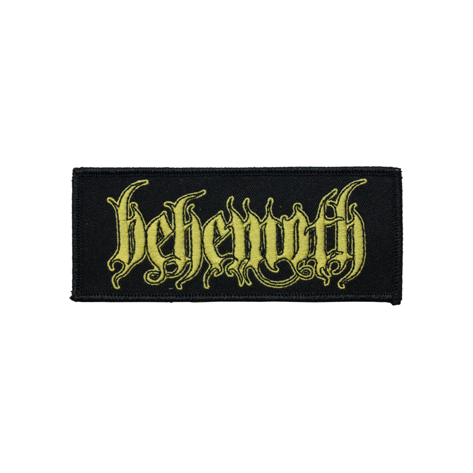 Buy – Behemoth "Gold Outline Logo" Patch – Metal Band & Music Merch – Massacre Merch