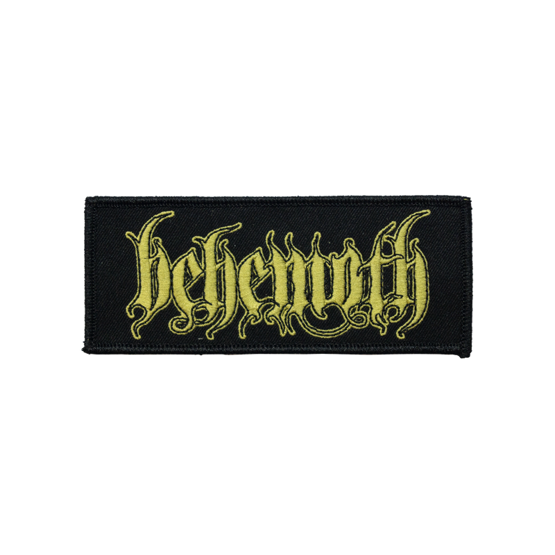 Buy – Behemoth "Gold Outline Logo" Patch – Metal Band & Music Merch – Massacre Merch