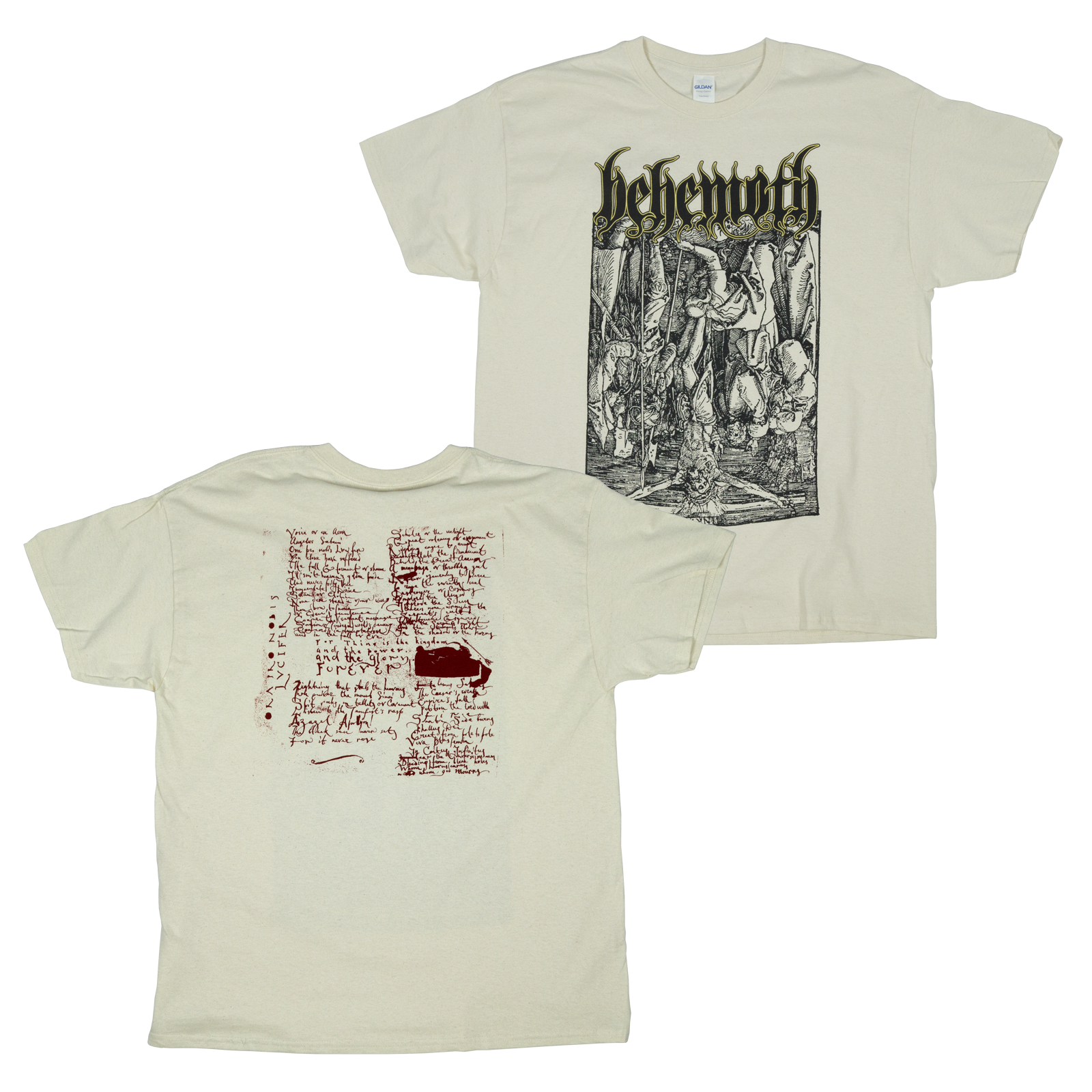 Buy – Behemoth "Lvcifer" Shirt – Metal Band & Music Merch – Massacre Merch