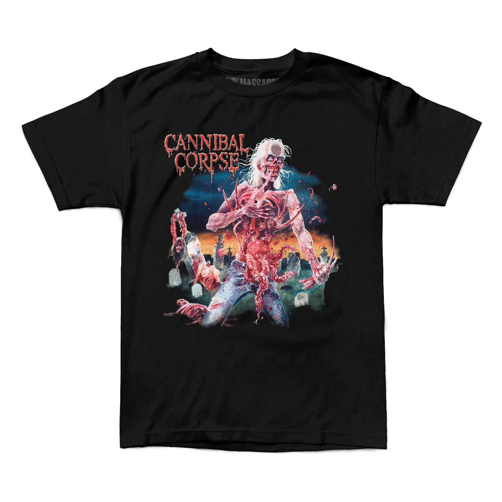 Buy – Cannibal Corpse "Eaten Back To Life" Shirt – Metal Band & Music Merch – Massacre Merch