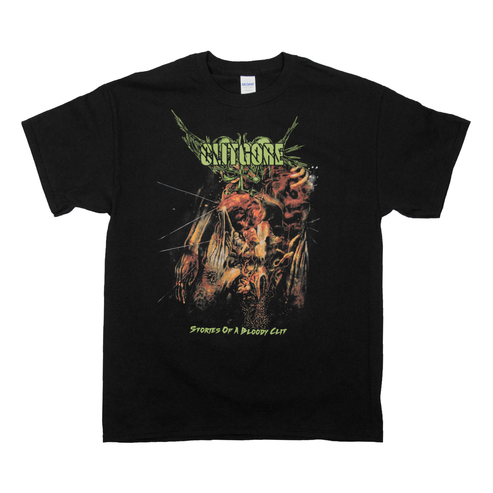 Buy – Clitgore "Stories of A Bloody Clit" Shirt – Metal Band & Music Merch – Massacre Merch