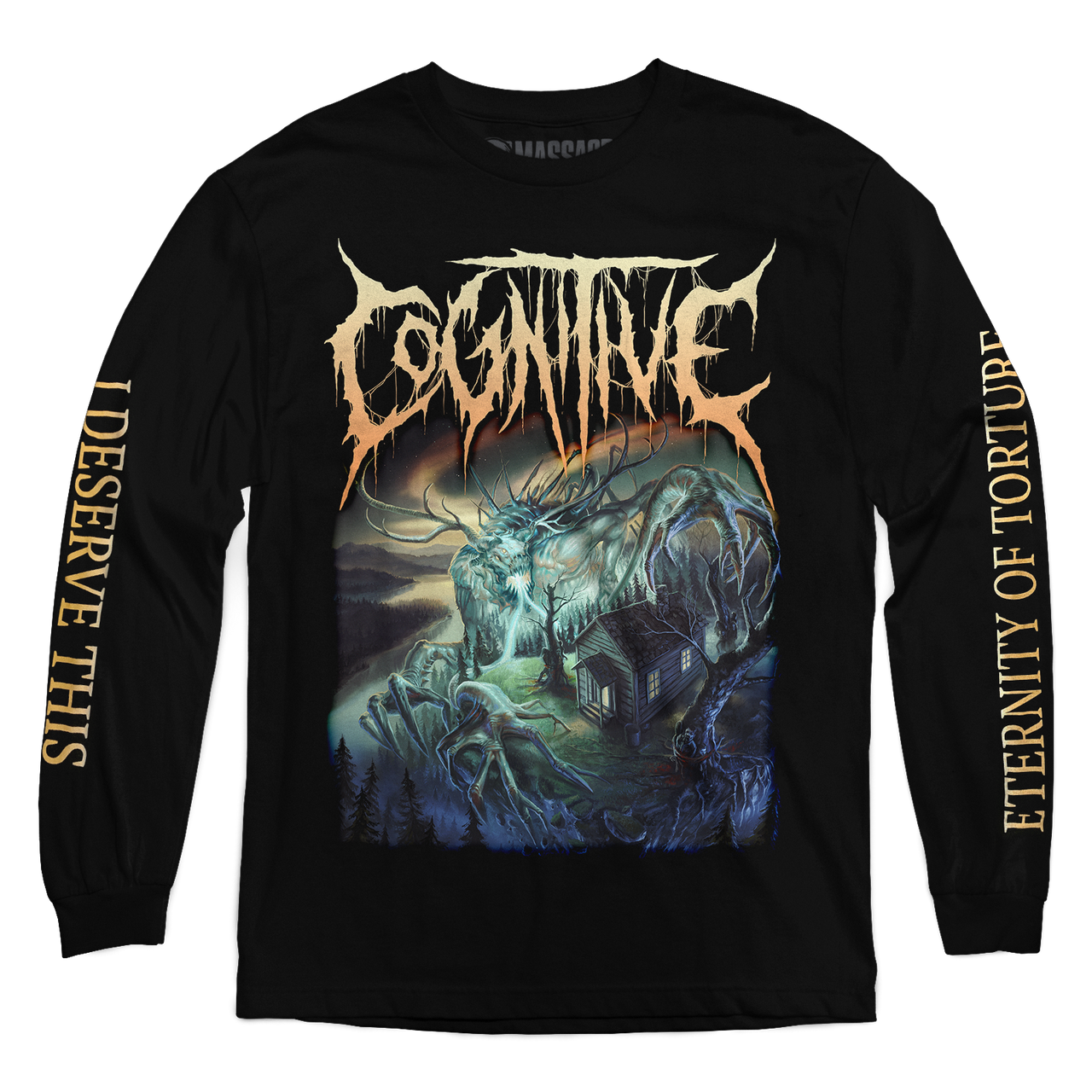 Buy – Cognitive "Deformity" Long Sleeve – Metal Band & Music Merch – Massacre Merch