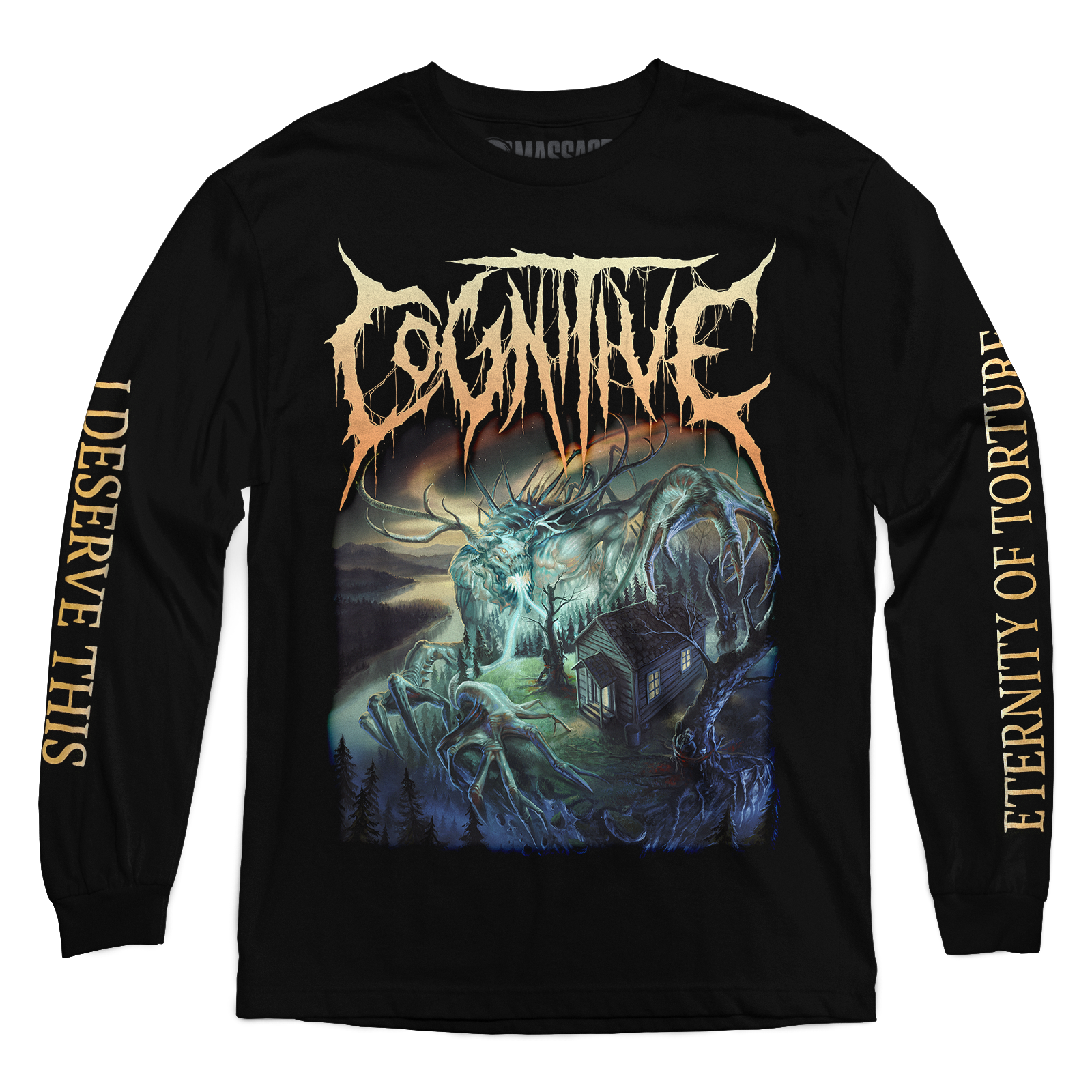 Buy – Cognitive "Deformity" Long Sleeve – Metal Band & Music Merch – Massacre Merch