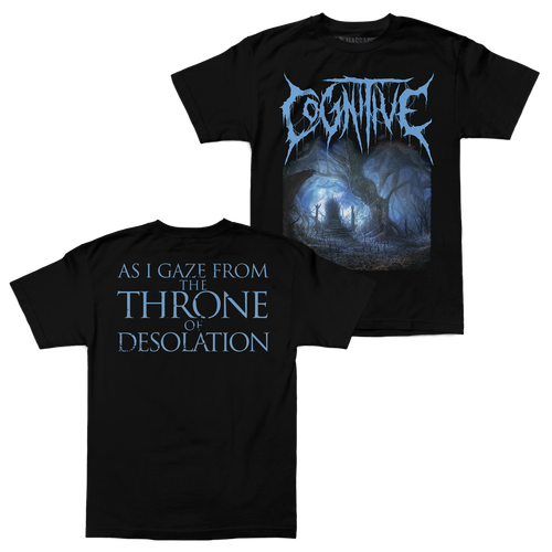 Buy – Cognitive "Throne Of Desolation" Shirt – Metal Band & Music Merch – Massacre Merch