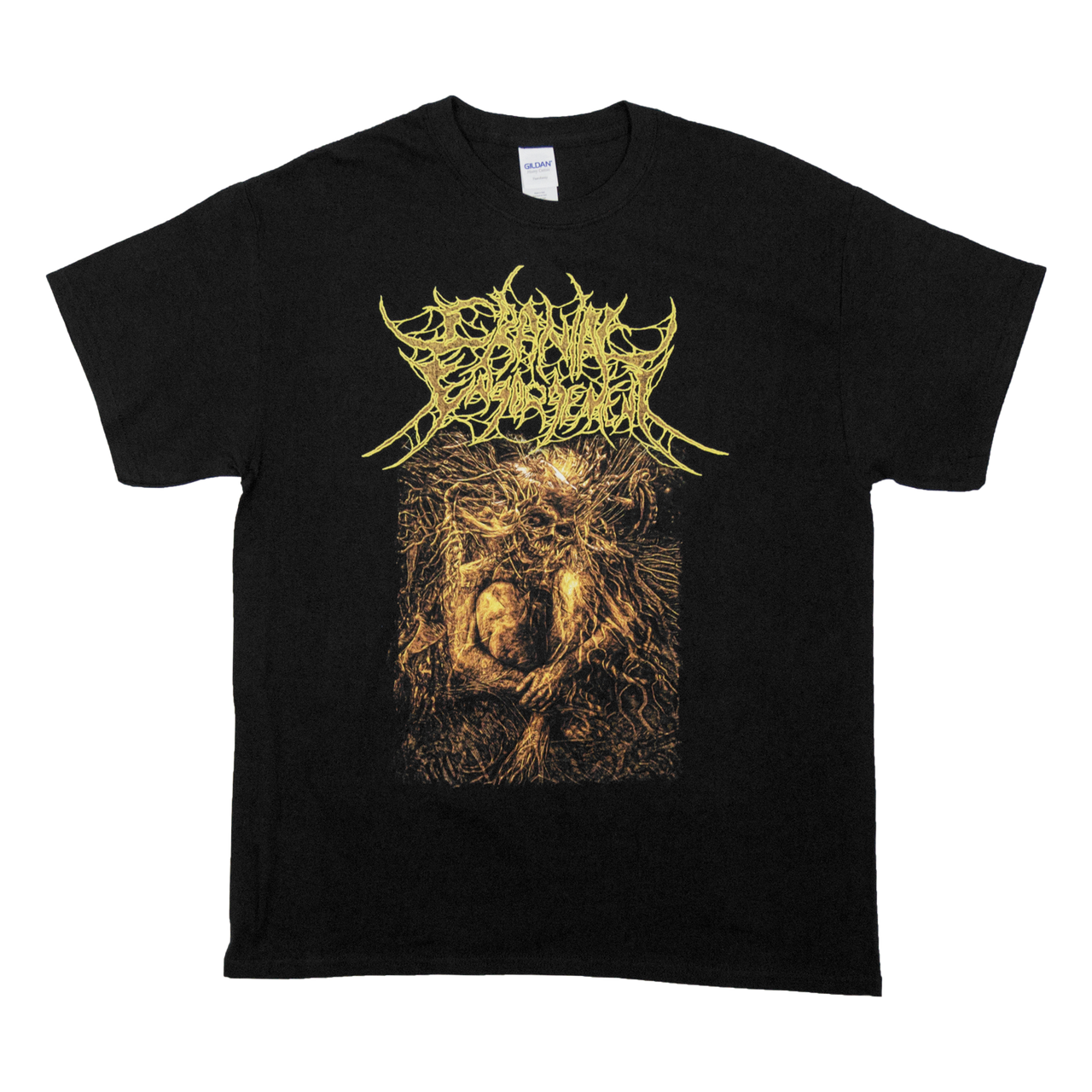 Buy – Cranial Engorgement "I Am God" Shirt – Metal Band & Music Merch – Massacre Merch