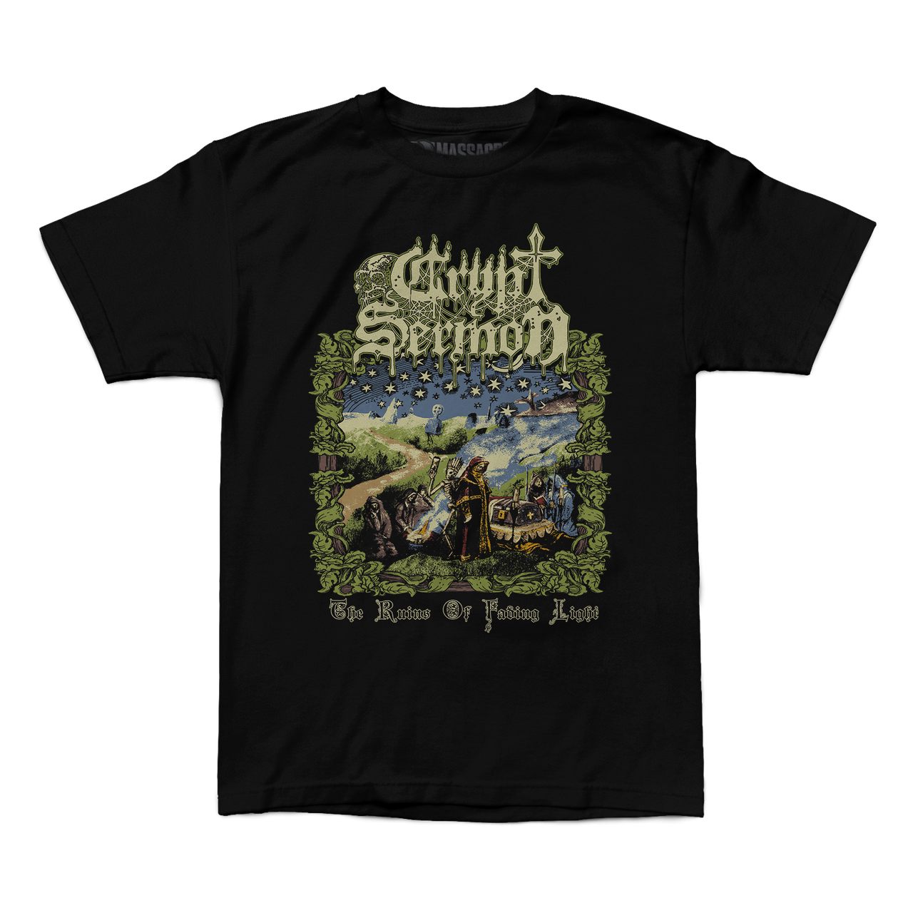 Buy – Crypt Sermon "Ruins" Shirt – Metal Band & Music Merch – Massacre Merch