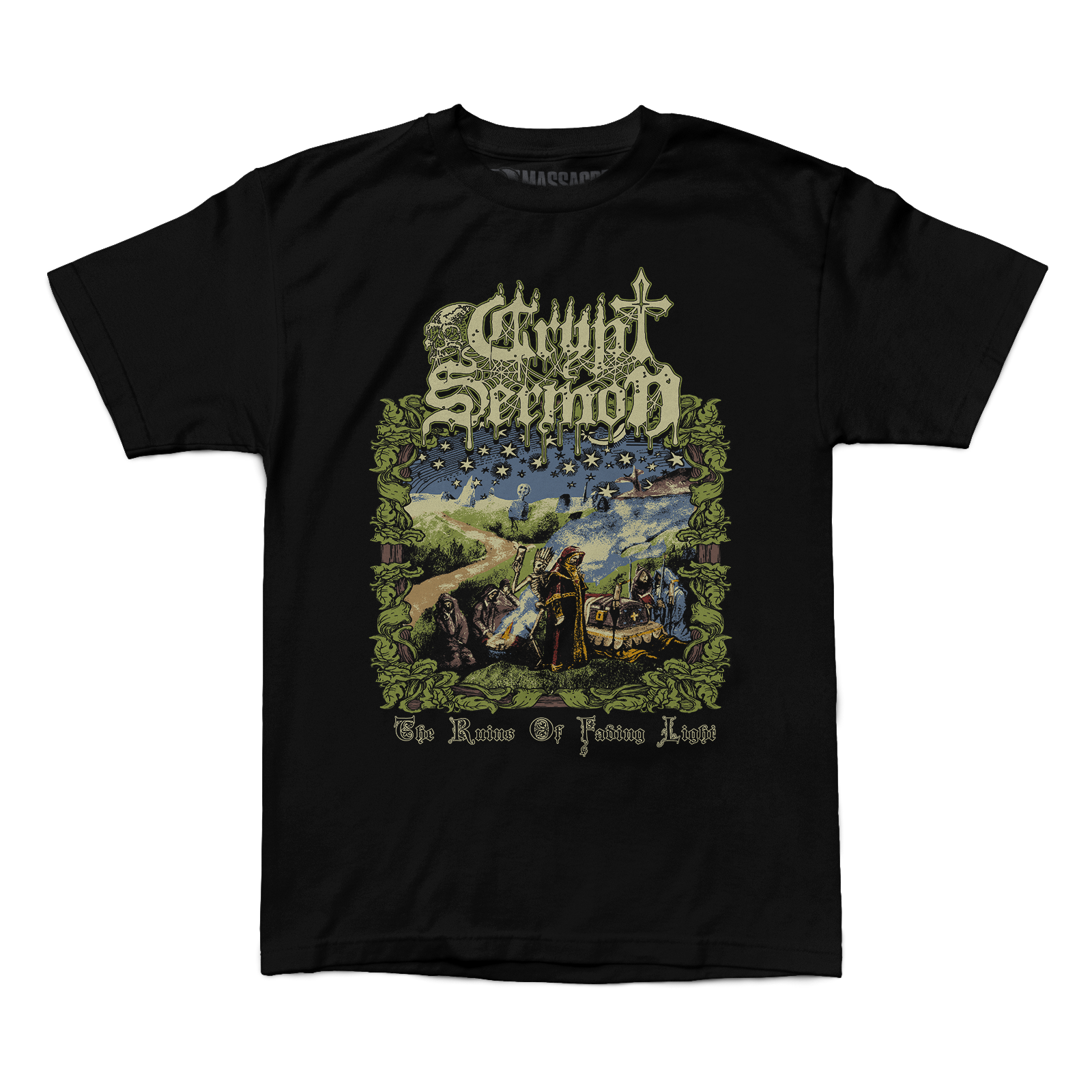 Buy – Crypt Sermon "Ruins" Shirt – Metal Band & Music Merch – Massacre Merch