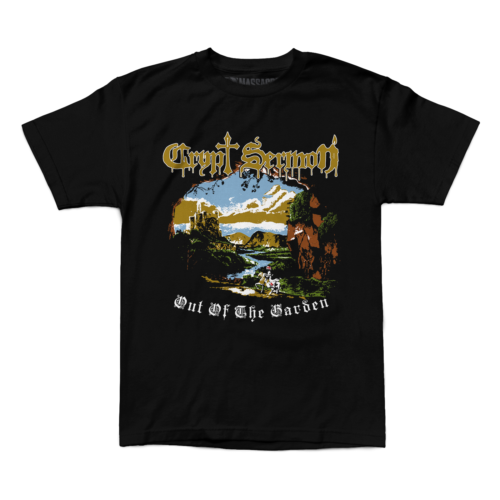 Buy – Crypt Sermon "Garden Vintage" Shirt – Metal Band & Music Merch – Massacre Merch