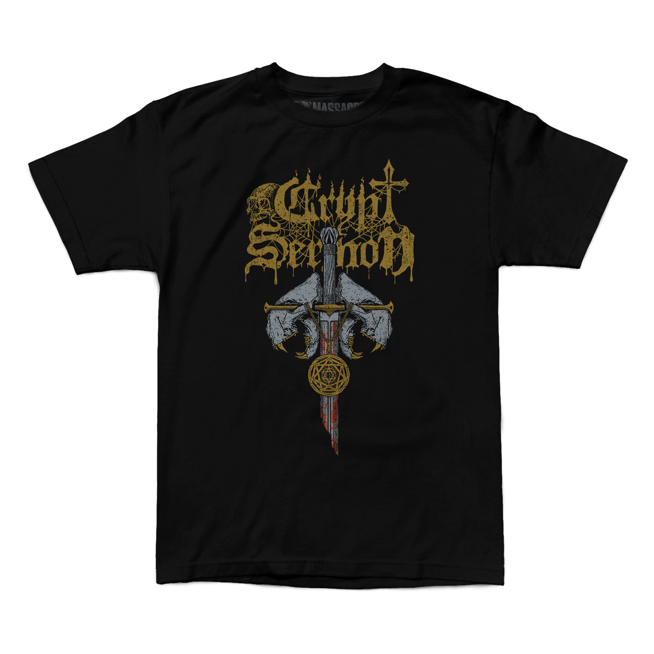 Buy – Crypt Sermon "Teeth" Shirt – Metal Band & Music Merch – Massacre Merch