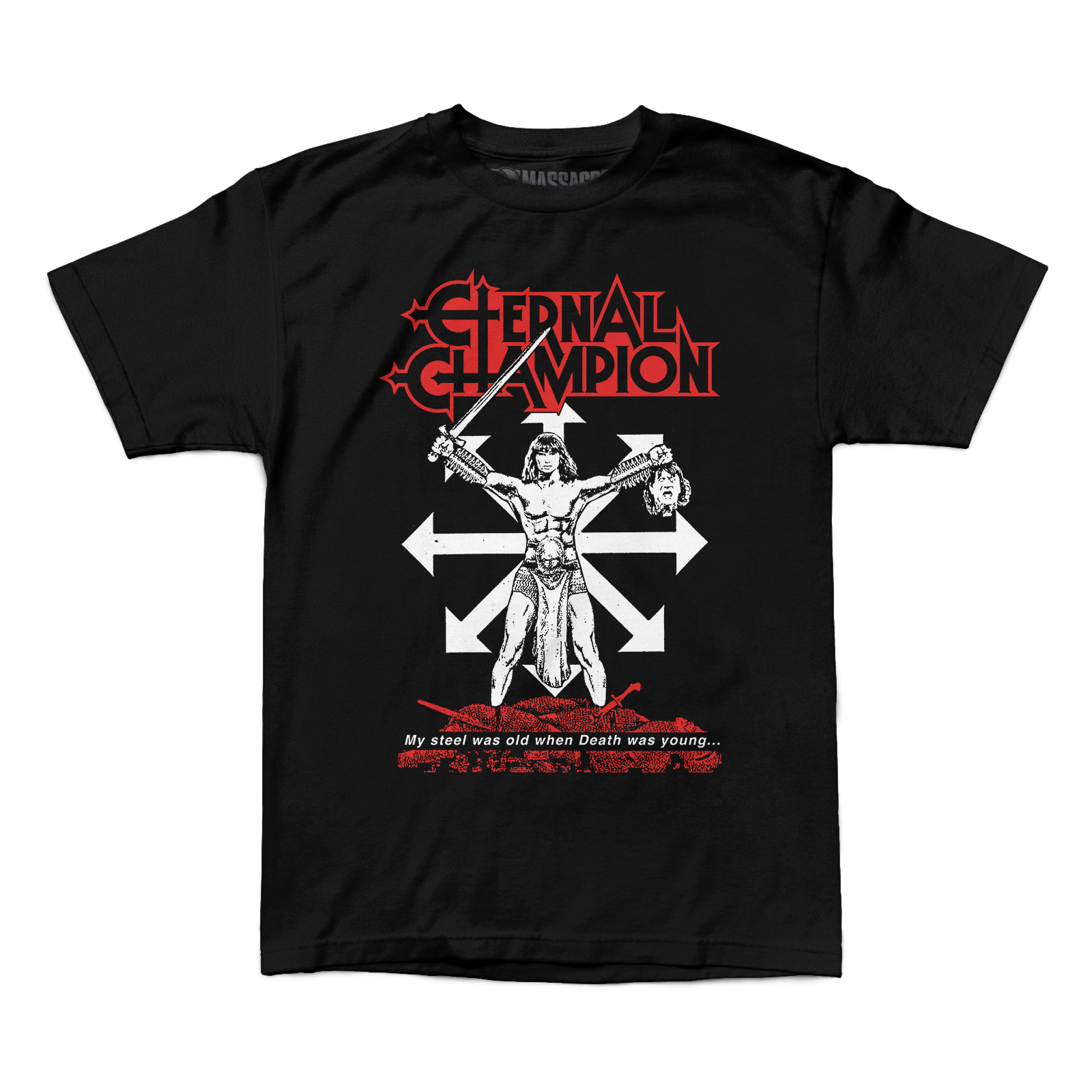 Buy – Eternal Champion "My Steel Was Old" Shirt – Metal Band & Music Merch – Massacre Merch