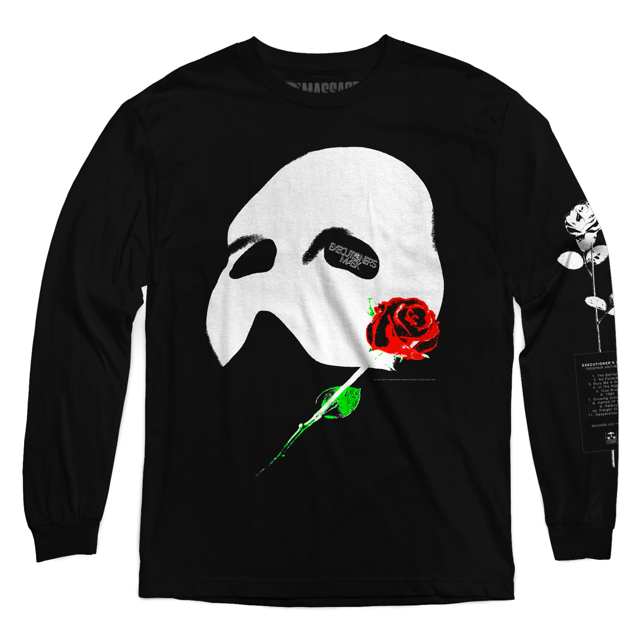 Buy – Executioner's Mask "Tracks" Long Sleeve – Metal Band & Music Merch – Massacre Merch