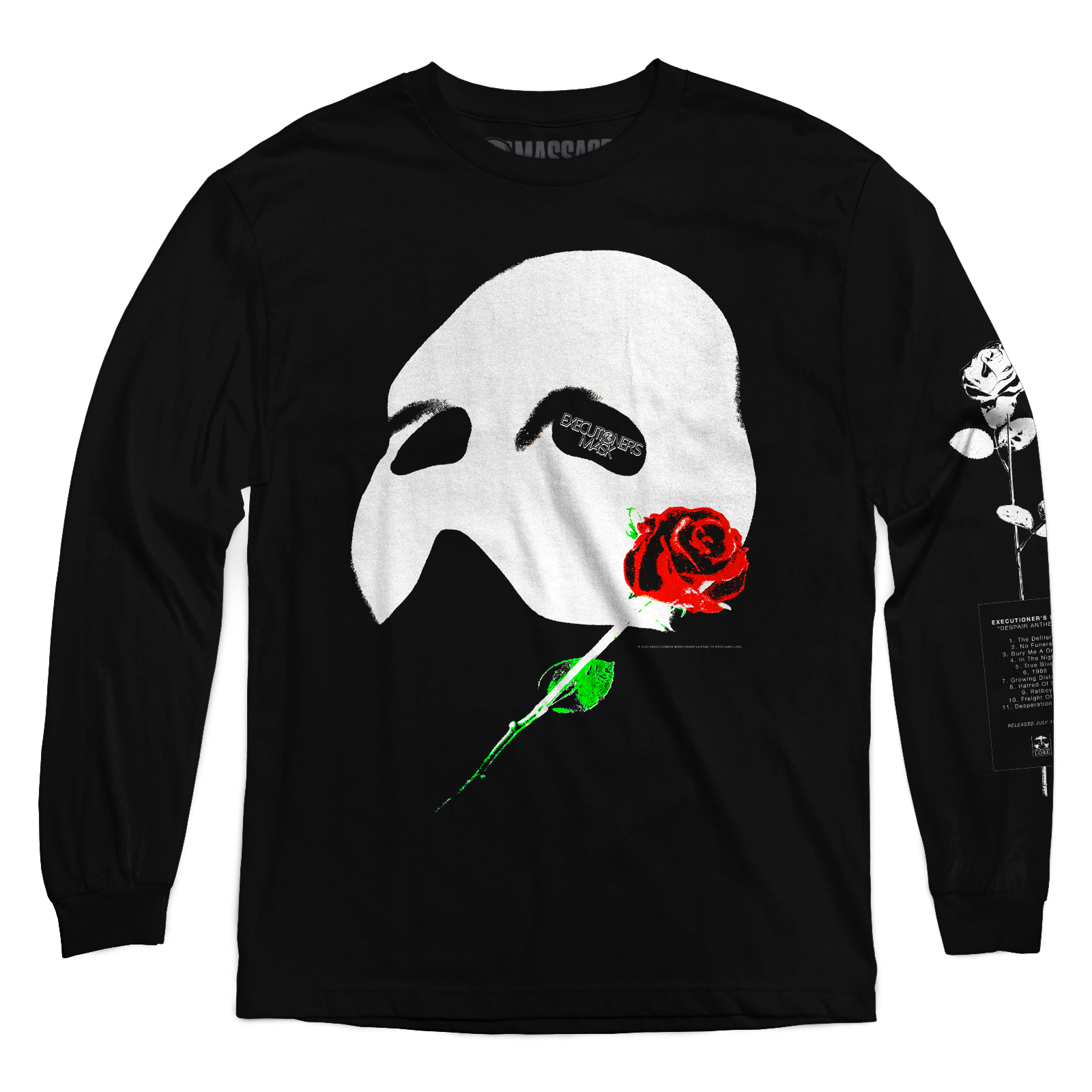 Buy – Executioner's Mask "Tracks" Long Sleeve – Metal Band & Music Merch – Massacre Merch