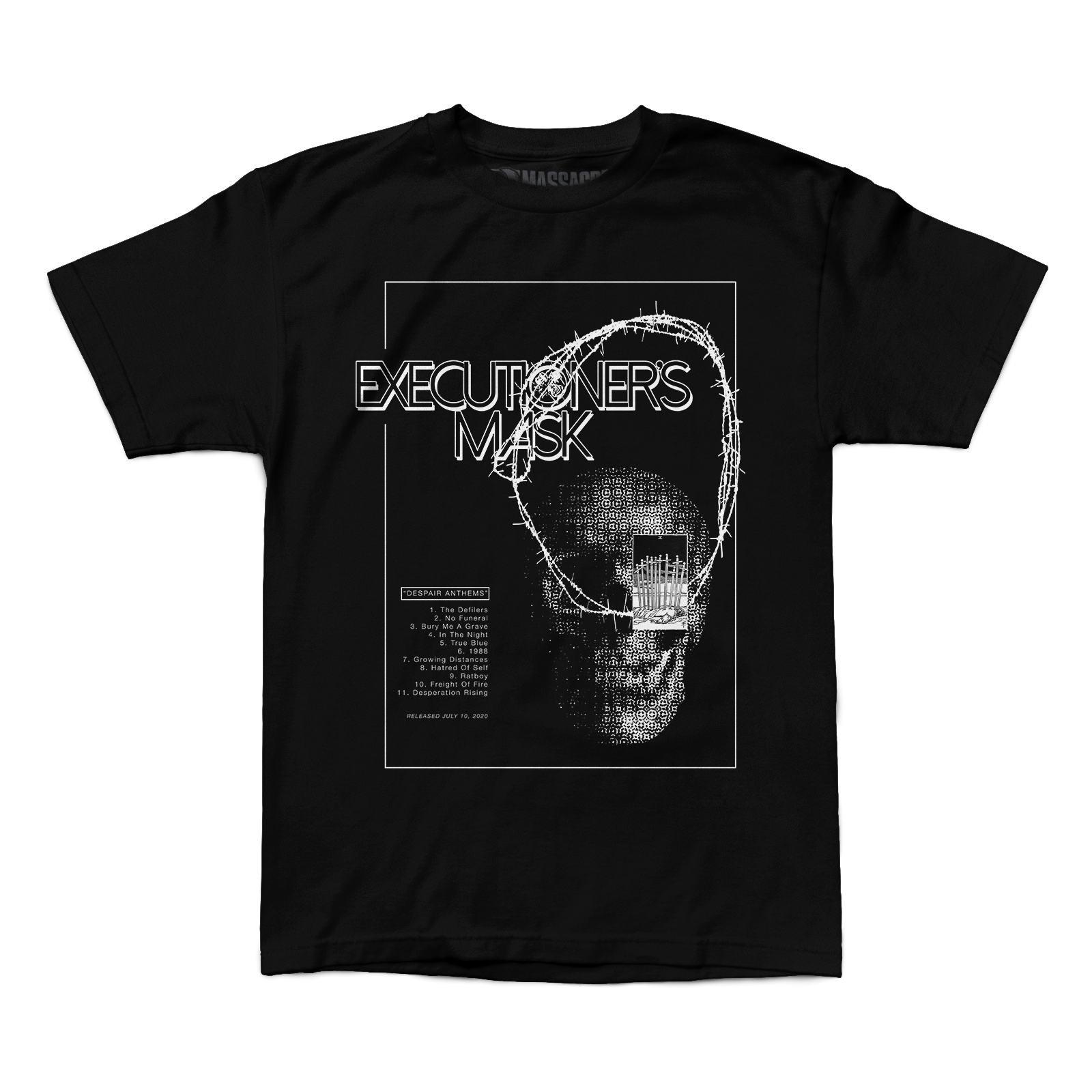 Buy – Executioner's Mask "Mask" Shirt – Metal Band & Music Merch – Massacre Merch