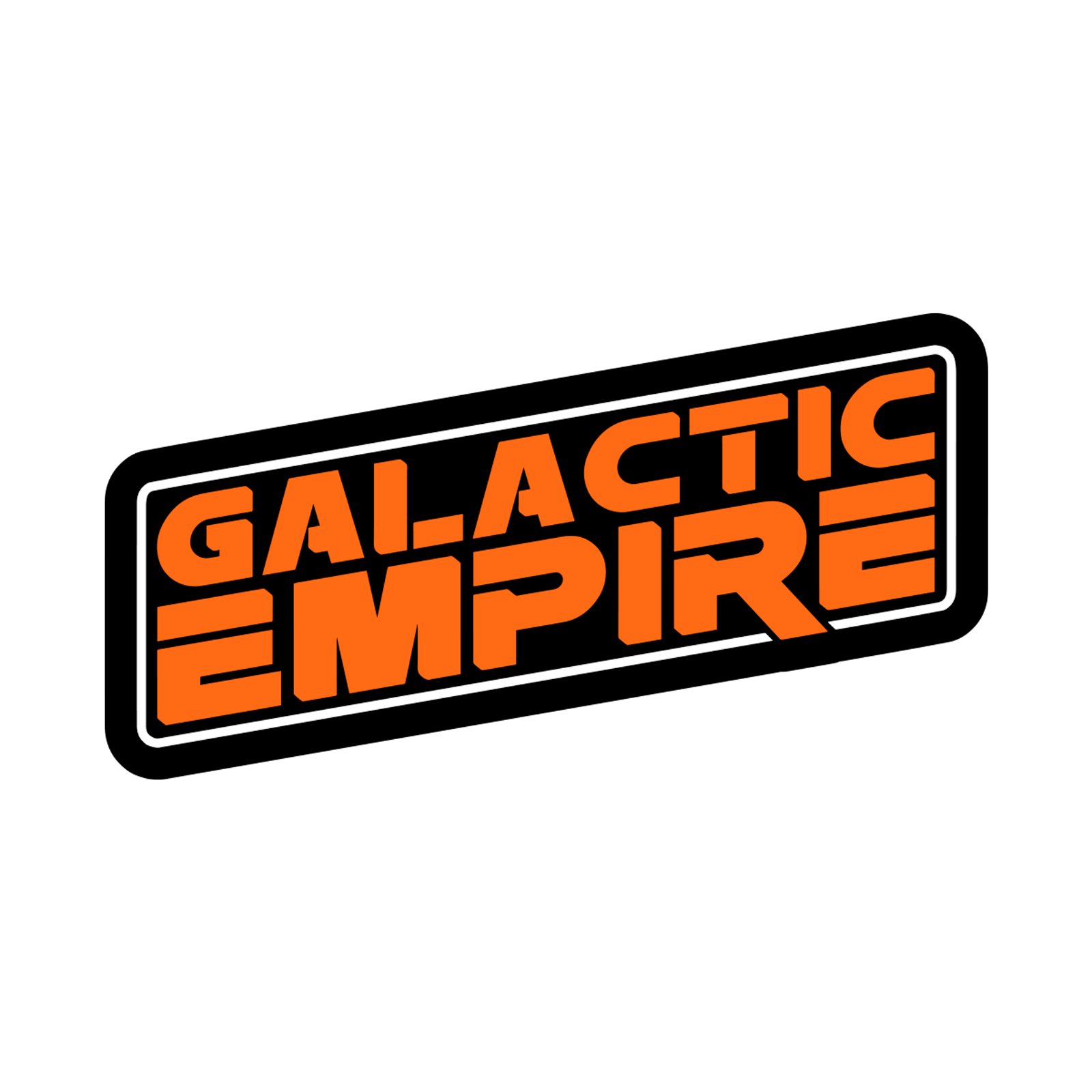 Buy – Galactic Empire "Logo" Sticker – Metal Band & Music Merch – Massacre Merch